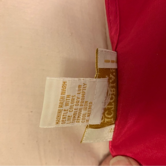 VICTORIA’S SECRET gold label size S vintage short gown original pearl buttons - Picture 8 of 13